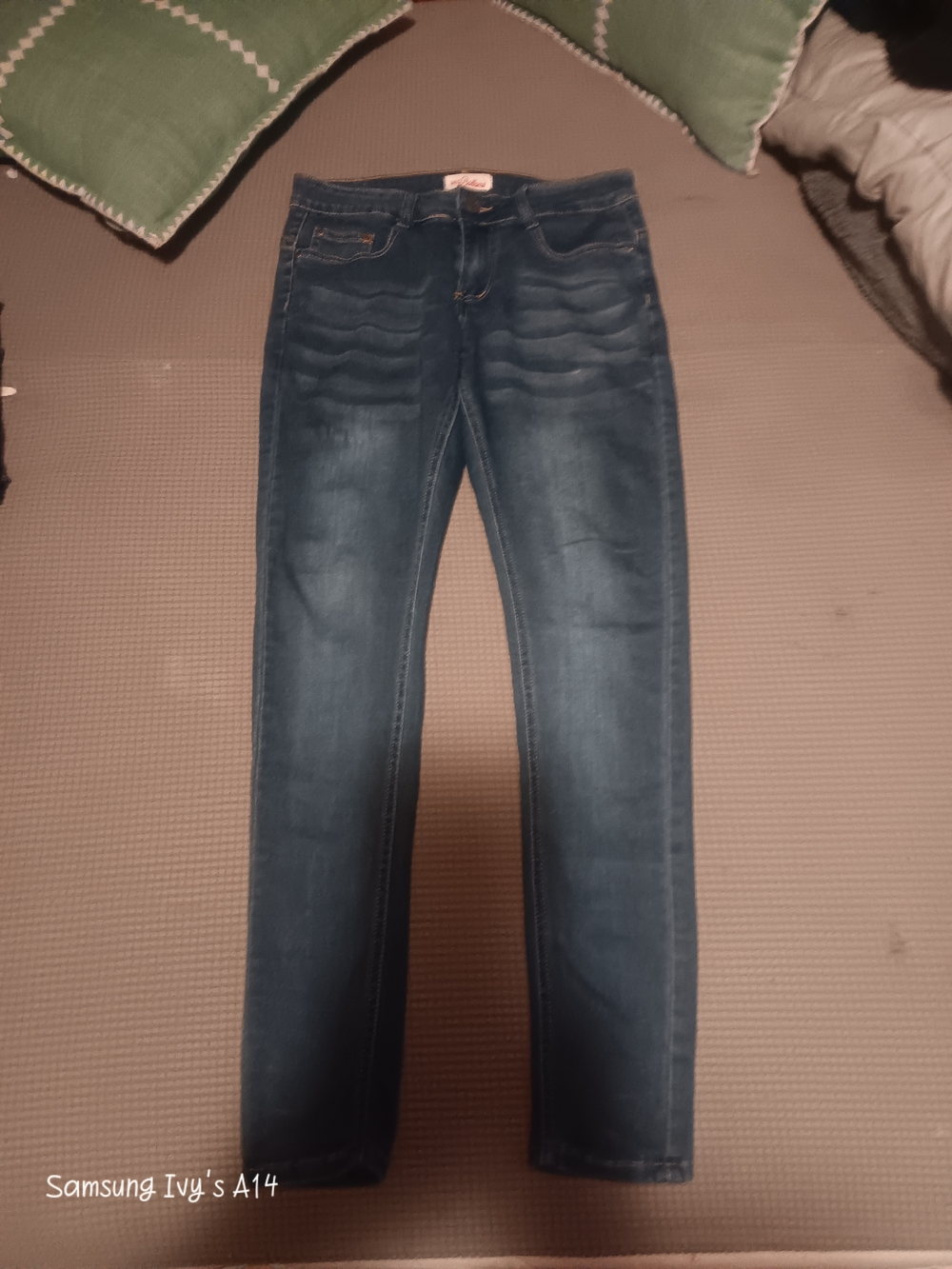 Christian Louboutin Red Bottoms Jeans - Blue and Gray